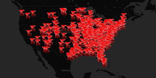 Interactive Map Of Coal Power Plants (Current) • Live Earth Monitoring ...