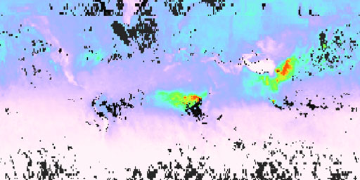 Interactive Map Of Mopitt Terra - Carbon Monoxide (monthly, Night 