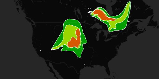 Interactive Map of Smoke Detection - NOAA Hazard Mapping System • Live 