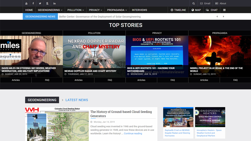 ClimateViewer News - Tracking Climate Changers