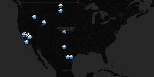 2009 NOAA Reported Weather Modification Activities in the USA