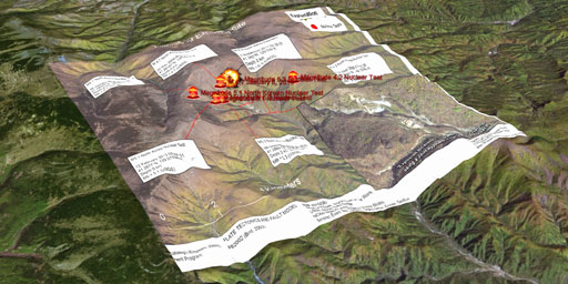 2017 North Korean Nuclear Test Mountain Collapse