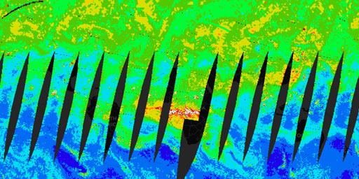 AIRS Aqua - Carbon Monoxide (CO) Total Column (Night)