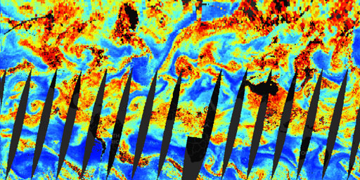 AIRS Aqua - Relative Humidity (700 hPa, Night)