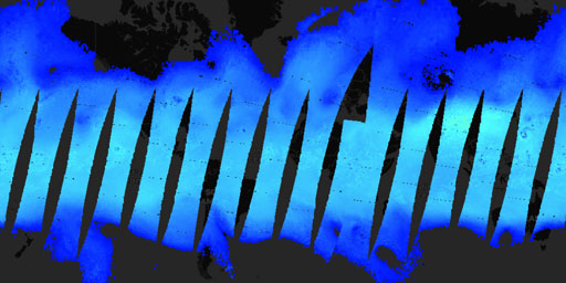 AIRS Aqua - Temperature (400 hPa, Night)