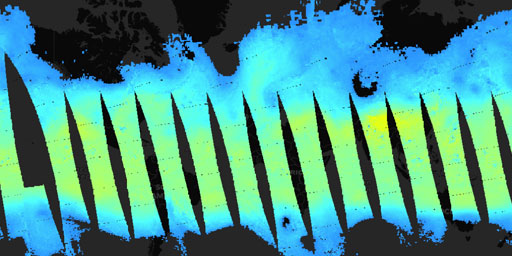 AIRS Aqua - Temperature (500 hPa, Day)