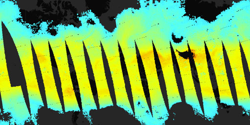 AIRS Aqua - Temperature (600 hPa, Day)