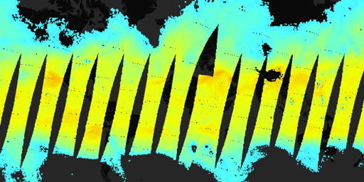 AIRS Aqua - Temperature (600 hPa, Night)