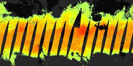 AIRS Aqua - Temperature (700 hPa, Night)