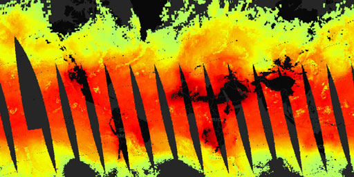 AIRS Aqua - Temperature (850 hPa, Day)