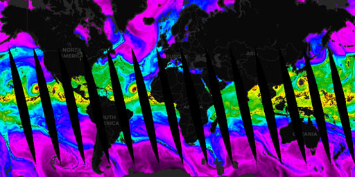 AMSR2 GCOM-W1 - Columnar Water Vapor (Day)