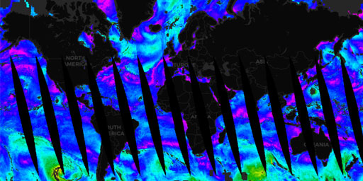 AMSR2 GCOM-W1 - Wind Speed (Day)