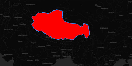 Chinese Cloud Seeding Generators in Tibet