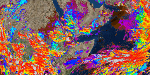 Cloud Top Height - 41.5 Degree