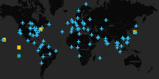Commercial Aviation Crashes (1981-1990)