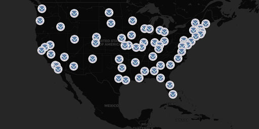 Interactive Map of Department of Homeland Security (DHS) Fusion Centers ...