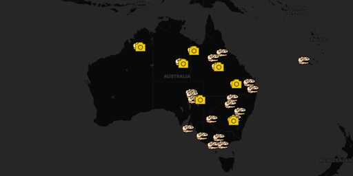 Fossil Sites of Antartica, Australia, and Oceania (A Paleontology Primer)