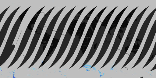 GPM GMI - Snow Rate (Ascending)