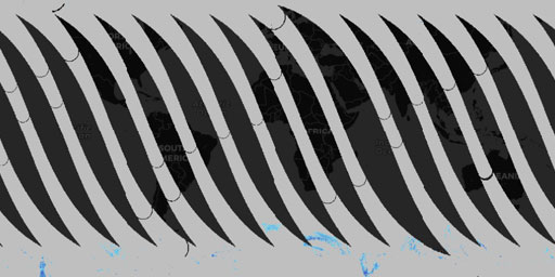 GPM GMI - Snow Rate (Descending)