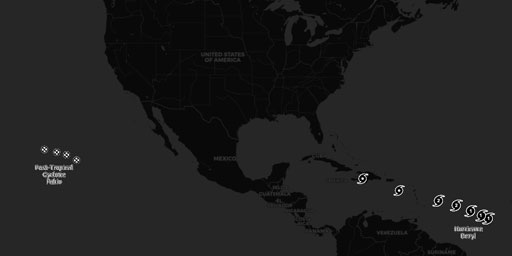 Tropical Storm Tracking (U.S. Naval Oceanography Portal)