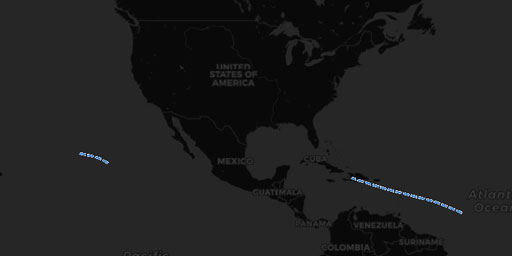 Tropical Cyclone Track Line Forecasts