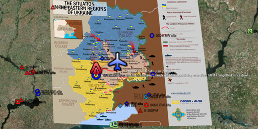 Malaysian Airlines MH17 shot down by SA-11 (2014)