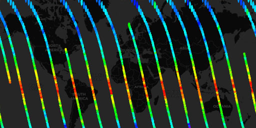 MLS Aura - Nitrous Oxide (N2O) at 46 hPa (Day)