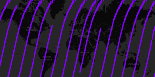 MLS Aura - Sulfur Dioxide (SO2) at 147 hPa (Night)