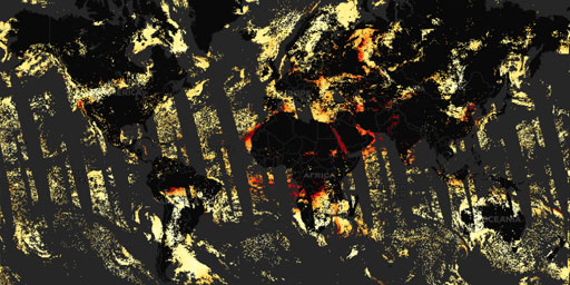 MODIS Aqua - Aerosol Optical Depth (3km, Land and Ocean)