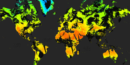 MODIS Aqua - Land Surface Temperature (Day)