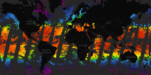 MODIS Aqua - Sea Surface Temperature (L3, Night, Thermal, 4km)