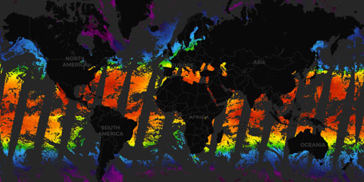 MODIS Aqua - Sea Surface Temperature (L3, Night, Thermal, 9km)