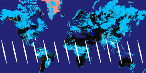 MODIS Aqua - Snow Cover (Normalized Difference Snow Index)