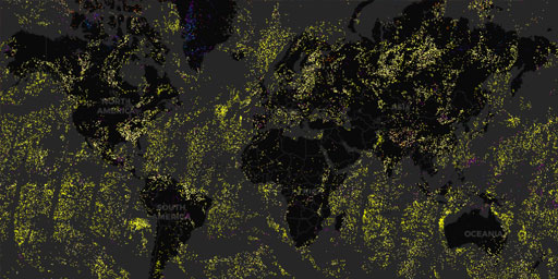 MODIS Terra - Cloud Optical Thickness (PCL)