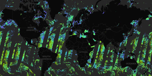 MODIS Terra - Dark Target Aerosol Angstrom Exponent (Ocean)