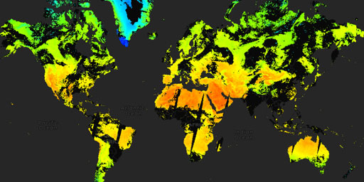 MODIS Terra - Land Surface Temperature (Day)