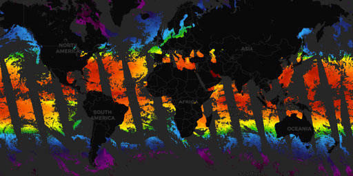 MODIS Terra - Sea Surface Temperature (L3, Night, Mid Infrared, 4km)