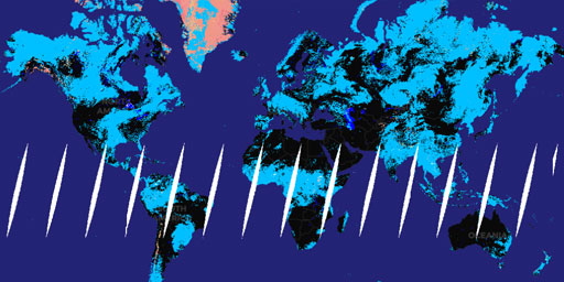 MODIS Terra - Snow Cover (Normalized Difference Snow Index)