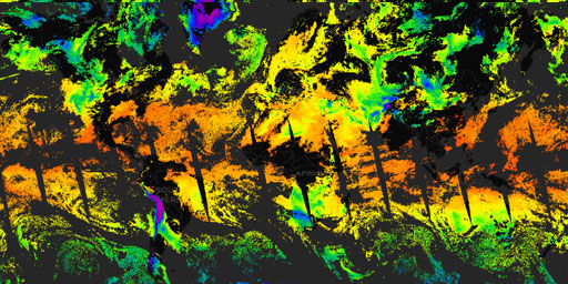 MODIS Terra - Water Vapor (Night)