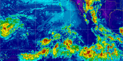 NHC Enhancement - Infrared - Northeast Pacific