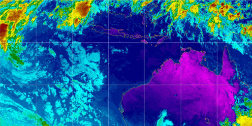 NHC Enhancement - Infrared - Western Australia