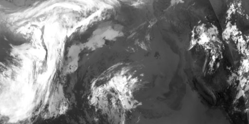 Interactive Map of Northern Hemisphere Longwave Infrared Composite ...