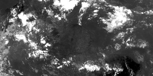 Northern Hemisphere Visible Imagery Composite