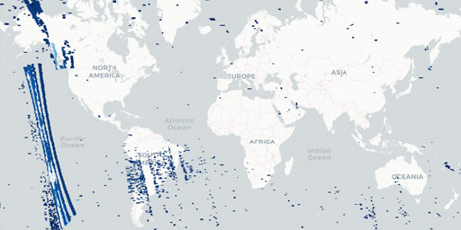 OMI Aura - Sulfur Dioxide (Upper Troposphere and Stratosphere)