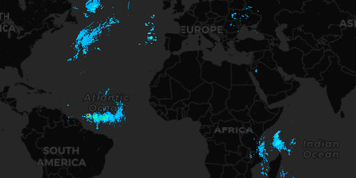Rainfall Atlantic Ocean - MET0D