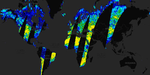 SMAP Radiometer - Soil Moisture 36 km (L2, Passive, Day, Dual Channel Algorithm)