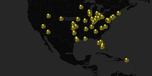 Terminal Doppler Weather Radar (TDWR) Stations