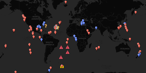 The Submarine Topography of Hydrothermal Vents, Cold Seeps, and the likey Origins of Life