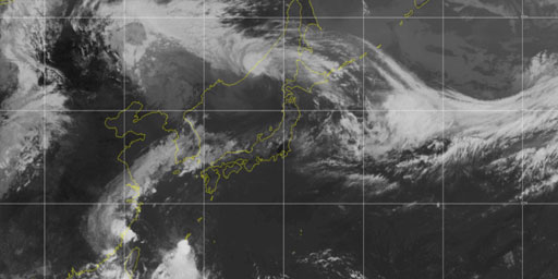 Unenhanced - Infrared - Northwest Pacific