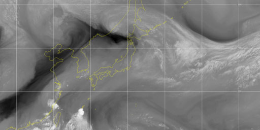 Unenhanced - Water Vapor - Northwest Pacific